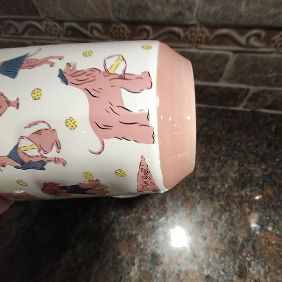 NWT Playful Pink Dog Print Mug, Prima Mugs - Picture 4 of 7
